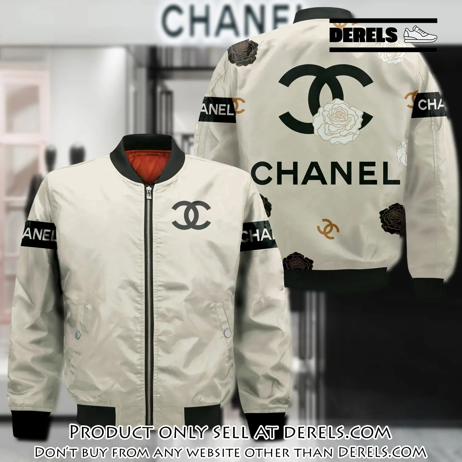 Chanel bomber jacket luxury brand clothing clothes outfit for men women dr1405802